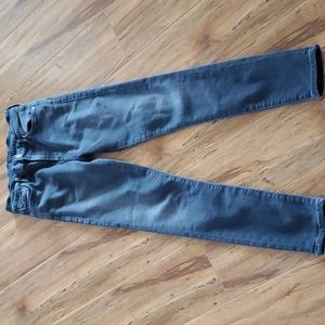 Citizens of Humanity Rocket Crop High Rise Skinny 25/26 Black/Charcoal Grey